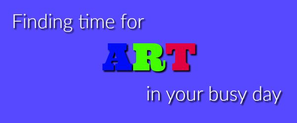 find time for art